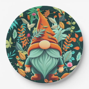 Herfstkabouter Papieren Bordje