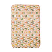 Herfstkabouters in het bospatroon badmat (Voorkant Verticaal)