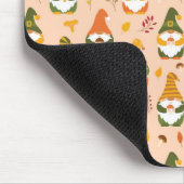 Herfstkabouters in het bospatroon muismat (Hoek)