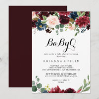 Herfstkalligrafie BabyQ Baby shower Barbecue