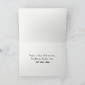 Herfstkat die over Dirt Road loopt Kaart (Binnen)