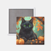 Herfstkat Magneet (Voorkant / Achterkant)