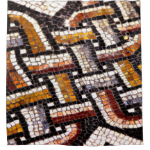 Herfstkleur Romeins mozaïek