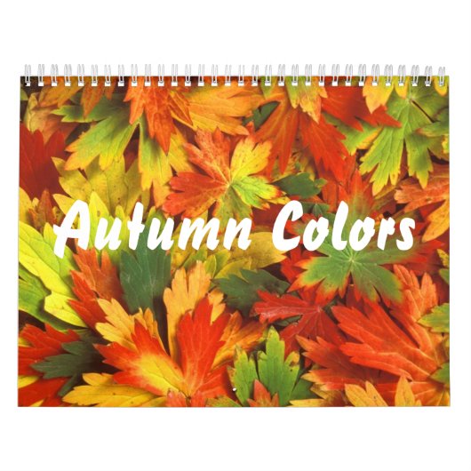 Herfstkleuren 2 Kalender (Hoes)