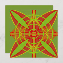 Herfstkleuren Abstract geometrisch ontwerp