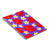 Herfstkleuren. Abstract naadloos patroon met de ha Notitieboek (Rechterzijde)