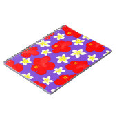 Herfstkleuren. Abstract naadloos patroon met de ha Notitieboek (Linkerzijde)