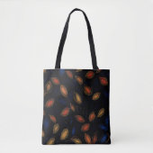 Herfstkleuren Abstract Patroon Tote Bag (Voorkant)