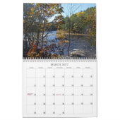 Herfstkleuren Adirondack 12 Maanden Kalender (Mar 2027)