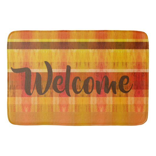 Herfstkleuren Badmat (Voorkant)