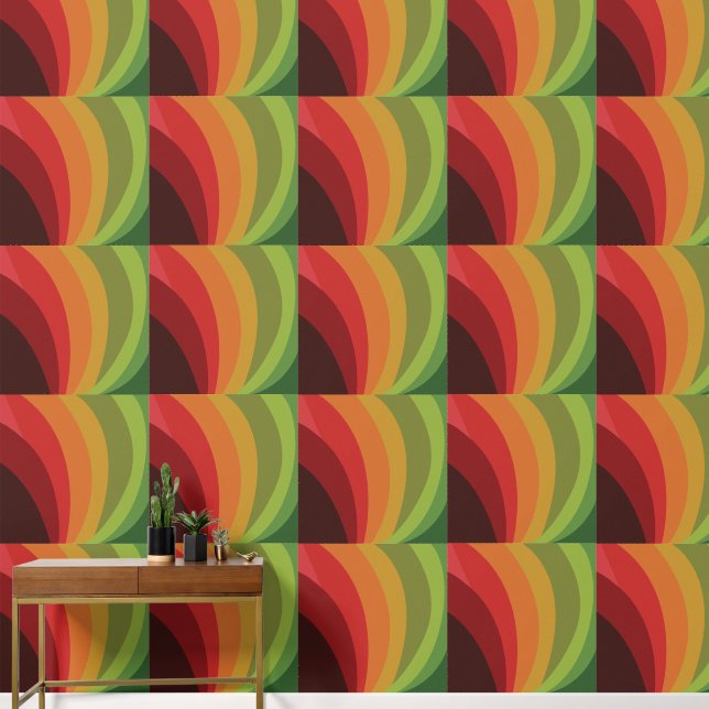Herfstkleuren  behang (Hal)