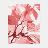 Herfstkleuren, bladeren 3 fleece deken (Voorkant)