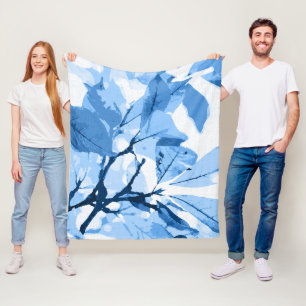 Herfstkleuren, bladeren 4 fleece deken