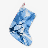 Herfstkleuren, bladeren 4 kleine kerstsok (Voorkant (Hangend))