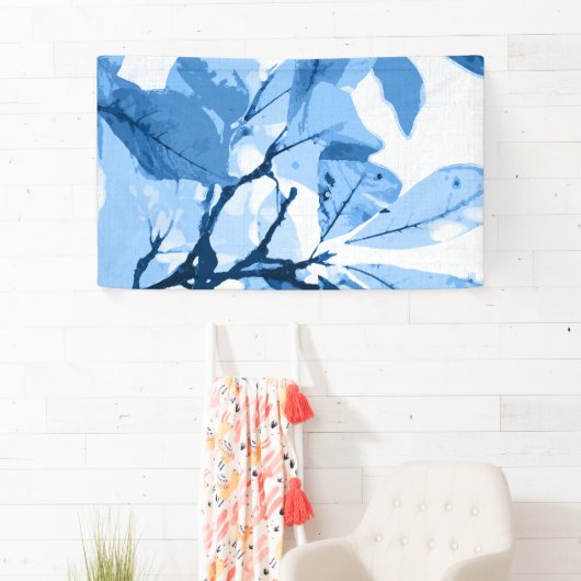 Herfstkleuren, bladeren 4 spandoek (Insitu)