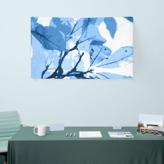 Herfstkleuren, bladeren 4 spandoek (Beurs)