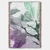Herfstkleuren, bladeren 5 deken (Voorkant Verticaal)