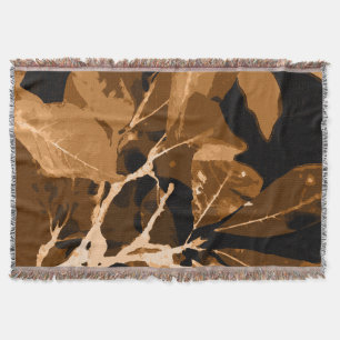 Herfstkleuren, bladeren 6 deken