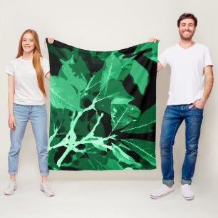 Herfstkleuren, bladeren 7 fleece deken