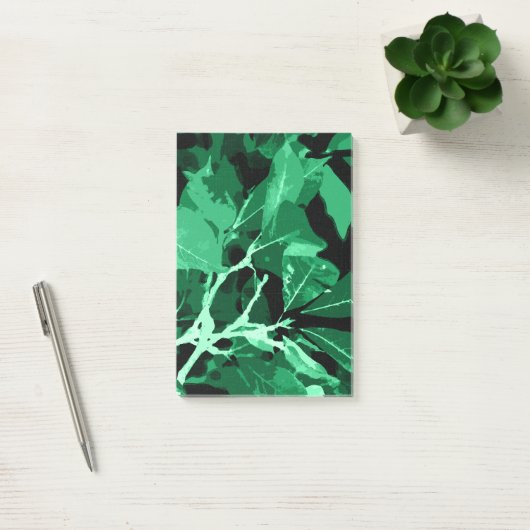 Herfstkleuren, bladeren 7 post-it® notes (Kantoor)