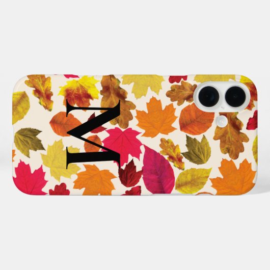 Herfstkleuren bladeren Case-Mate iPhone case (Achterkant (horizontaal))
