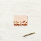 Herfstkleuren Bladeren Notities Post-it® Notes (Op bureau)