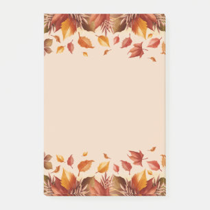 Herfstkleuren Bladeren Notities Post-it® Notes