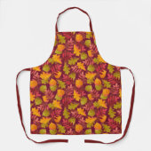 Herfstkleuren Bladeren Schort (Voorkant)