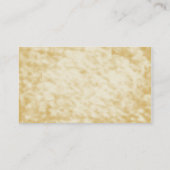 Herfstkleuren: Bourgondische en rode trouwplaatska Plaatskaartje (Achterkant)