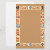 Herfstkleuren Briefpapier (Voorkant / Achterkant)