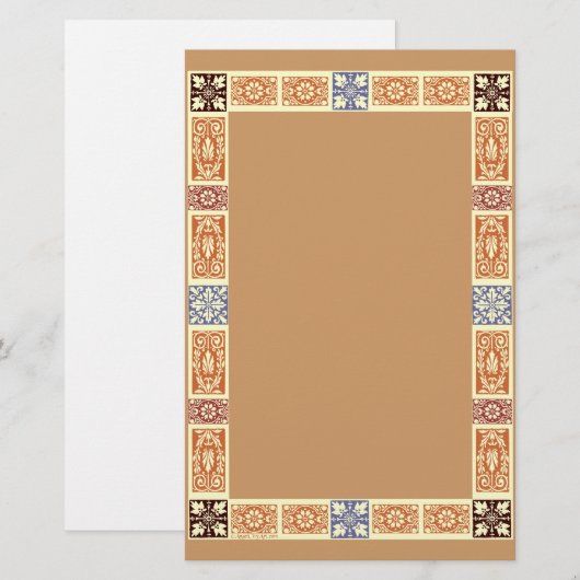 Herfstkleuren Briefpapier (Voorkant / Achterkant)