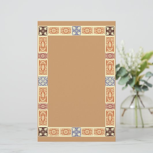 Herfstkleuren Briefpapier (Staand voorkant)