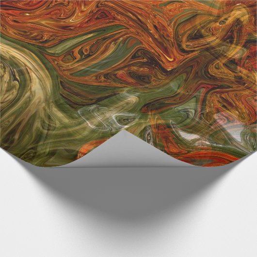 Herfstkleuren... Cadeaupapier (Hoek)