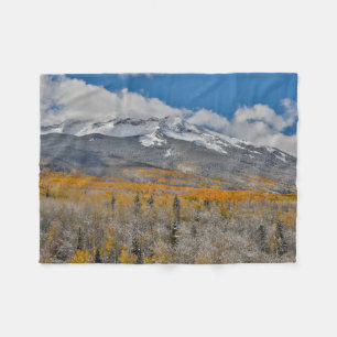 Herfstkleuren Espen &    Rocky Mountains, Colorado Fleece Deken