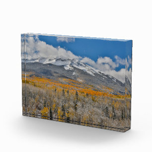 Herfstkleuren Espen & Rocky Mountains, Colorado Fotoblokken