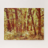 Herfstkleuren Forest Art Puzzel Legpuzzel (Horizontaal)