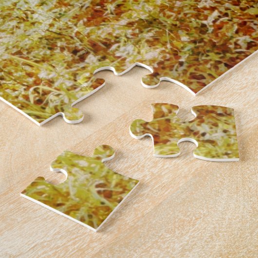 Herfstkleuren Forest Art Puzzel Legpuzzel (Zijkant)