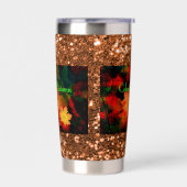 Herfstkleuren Geïsoleerde Drinkbeker (Links)