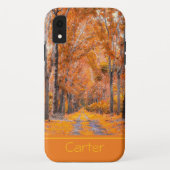 Herfstkleuren gepersonaliseerd Case-Mate iPhone case (Achterkant)