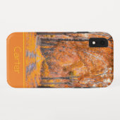 Herfstkleuren gepersonaliseerd Case-Mate iPhone case (Achterkant (horizontaal))