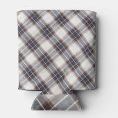 Herfstkleuren Gingham Ecologisch Katoen Blikjeskoeler (Achterkant)