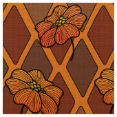 Herfstkleuren Harlekijn en Poppies Stof (Close Up)