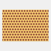 Herfstkleuren Herfstbladeren Inpakpapier Set Vel (Voorkant 2)