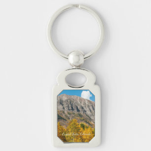 Herfstkleuren in Crested Butte, Colorado Sleutelhanger
