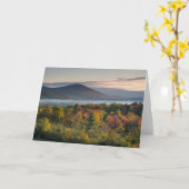 Herfstkleuren in de White Mountains Kaart (Gele Bloem)