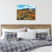 Herfstkleuren in het landschap canvas afdruk (Insitu (Slaapkamer))