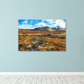 Herfstkleuren in het landschap canvas afdruk (Insitu (Houten vloer))