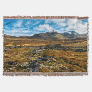 Herfstkleuren in het landschap deken