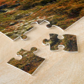 Herfstkleuren in het landschap legpuzzel (Zijkant)