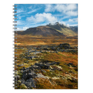 Herfstkleuren in het landschap notitieboek